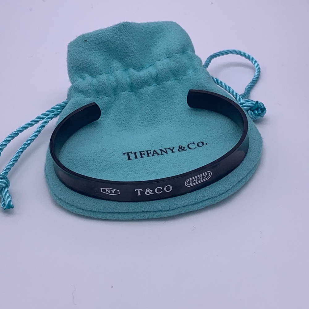 Tiffany & Co. Titanium 1837 Cuff Bracelet